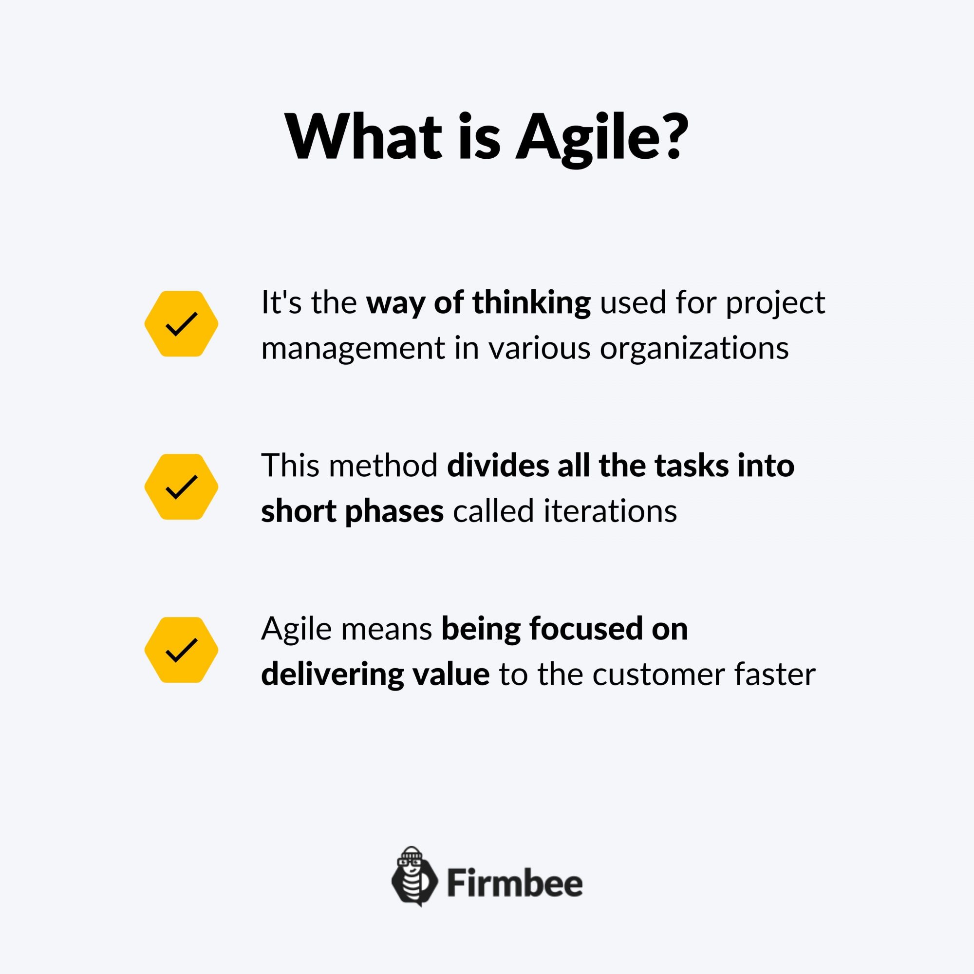 What Is Agile Methodology And Its 4 Values Firmbee