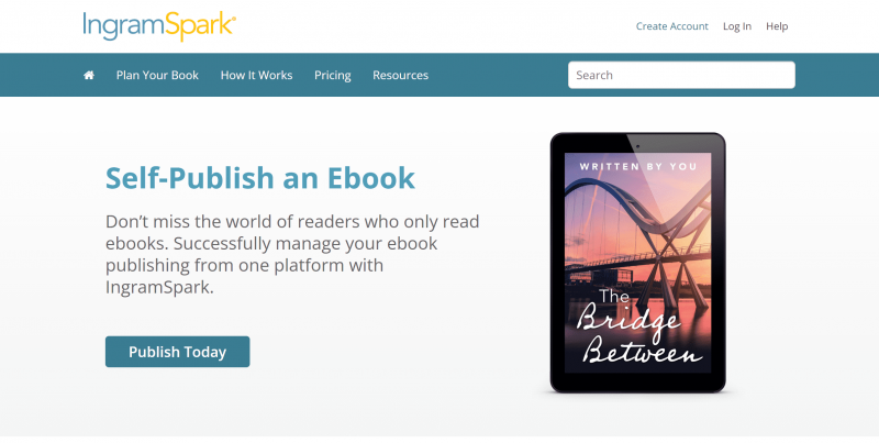 platforms for selling ebooks - IngramSpark