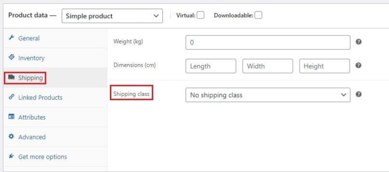 WooCommerce_Store_shipping_class