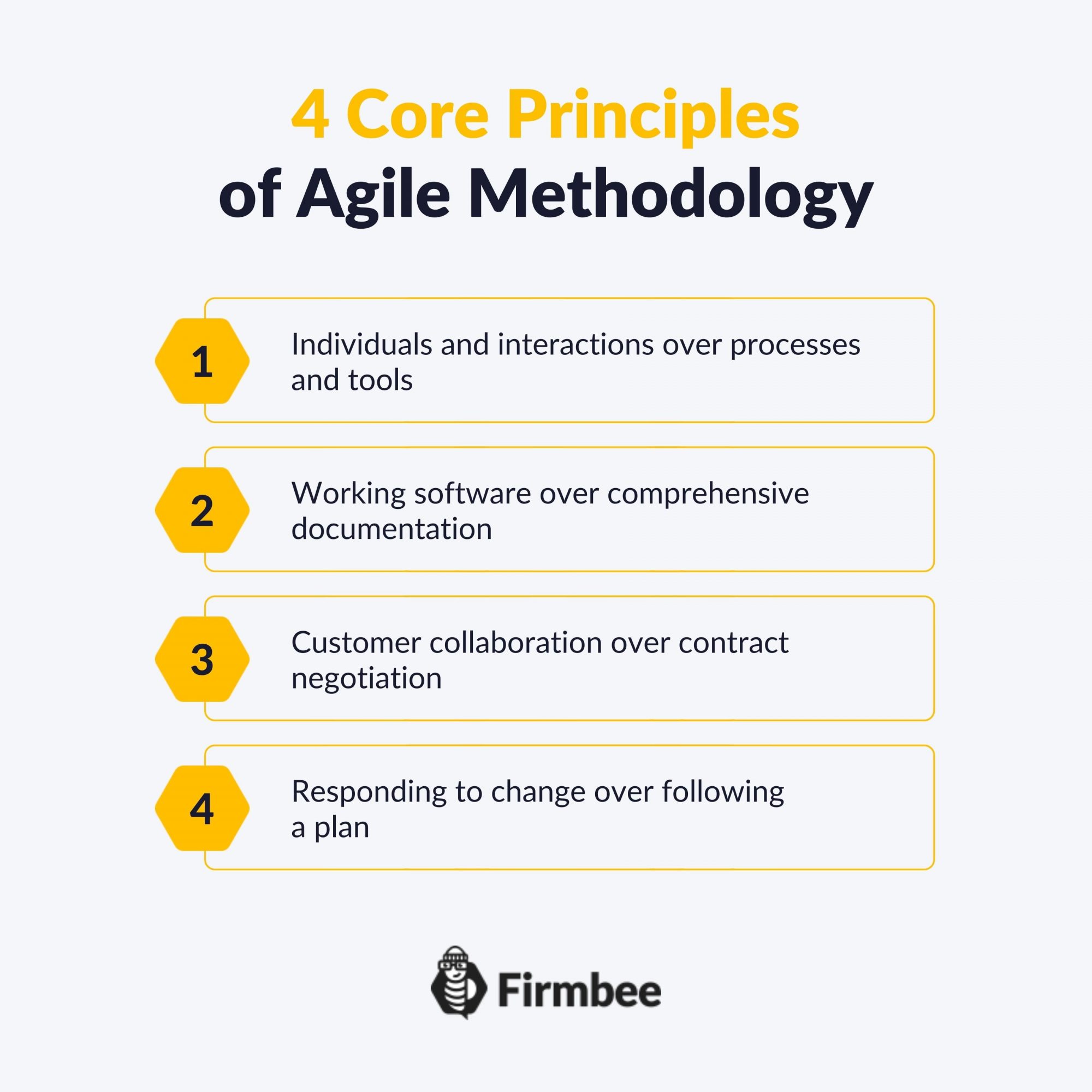 What Is Agile Methodology And Its 4 Values? | Firmbee