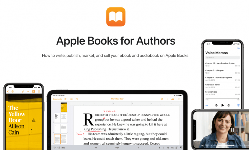 platforms for selling ebooks - Apple iBooks