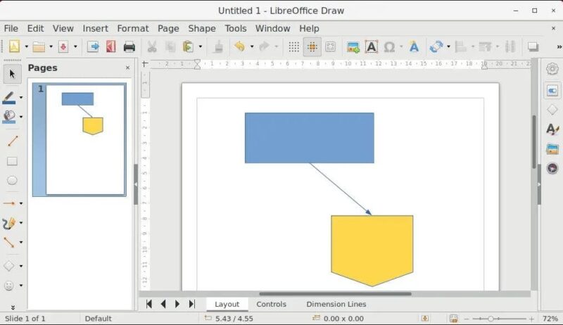 LibreOffice Flowchart