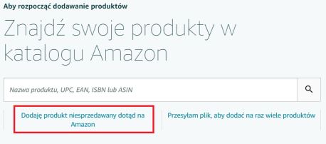 Jak dodawać produkty na Amazon