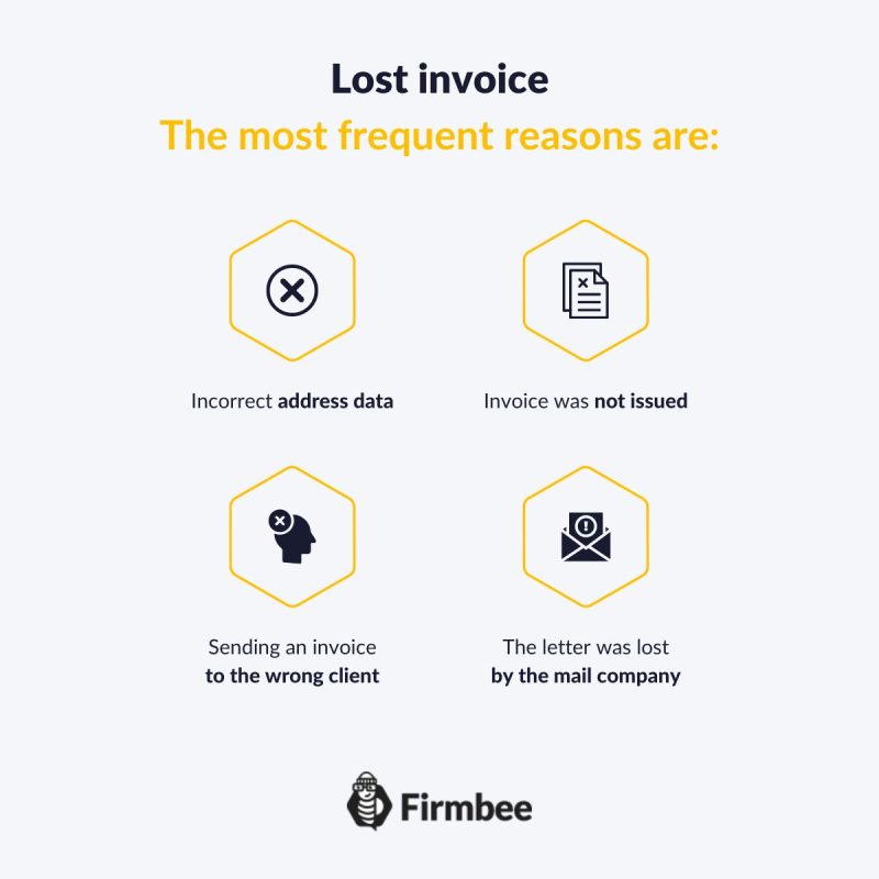 6 great methods to deal with lost, incorrect, incomplete invoices