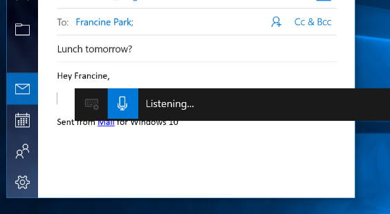 Windows 10 Speech Recognition - programy dyktujące