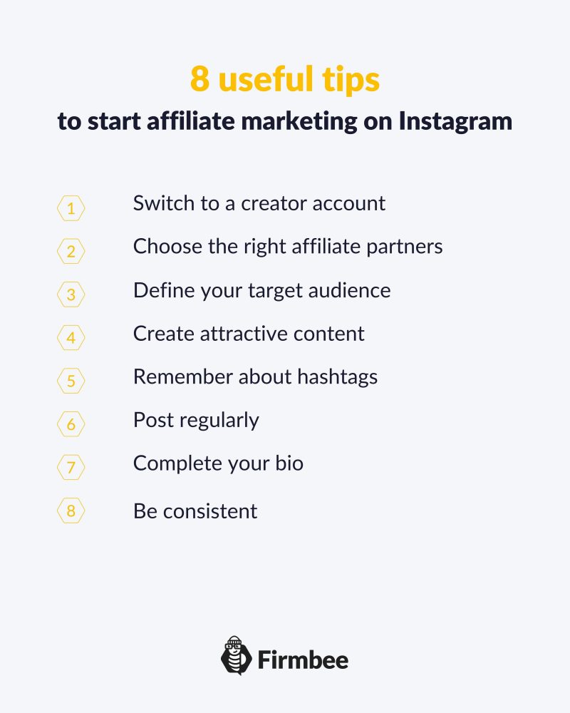 affiliate marketing on instagram