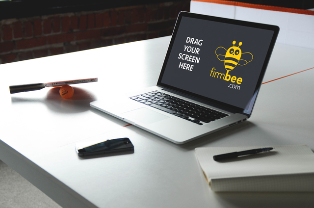 Download Apple Devices And Table Tennis Firmbee Free Mockups Free Team Collaboration App With Invoicing Remote Work Tools