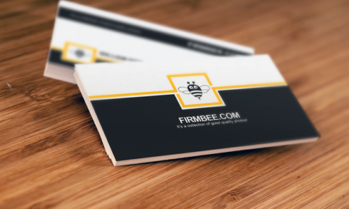 Business cards free PSD mockup