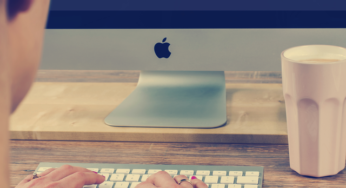 Freelance working on Apple MacBook