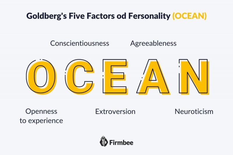 what are the 5 big personality traits