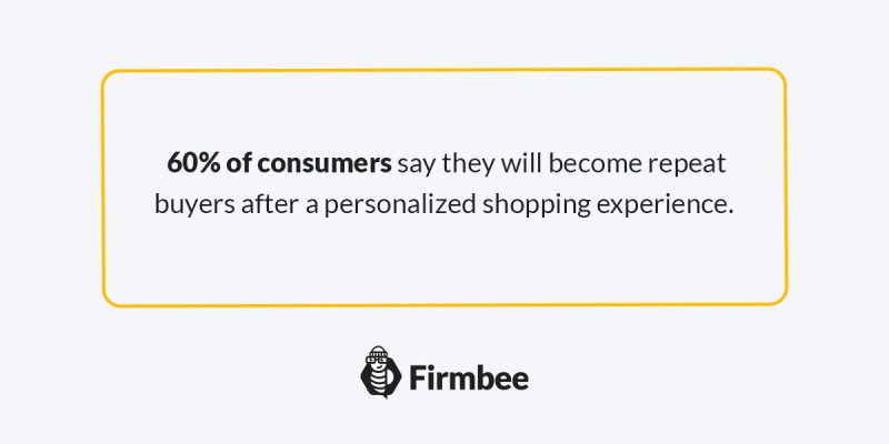 personalized shopping experiences