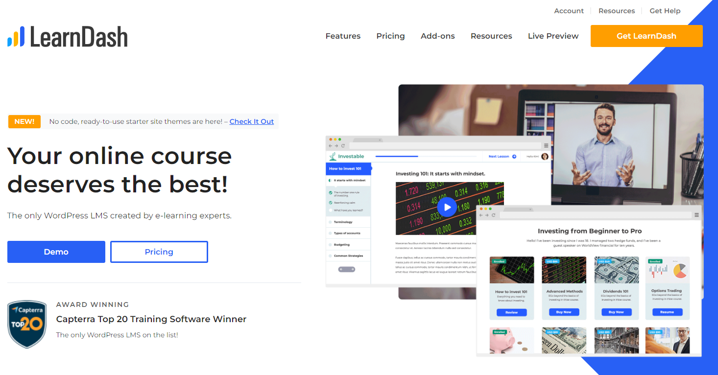 LearnDash - Best online course platforms