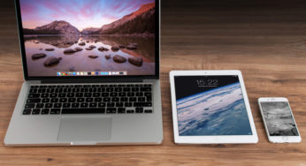 Apple devices MacBook, iPad & iPhone