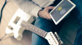 Man with an iPad
