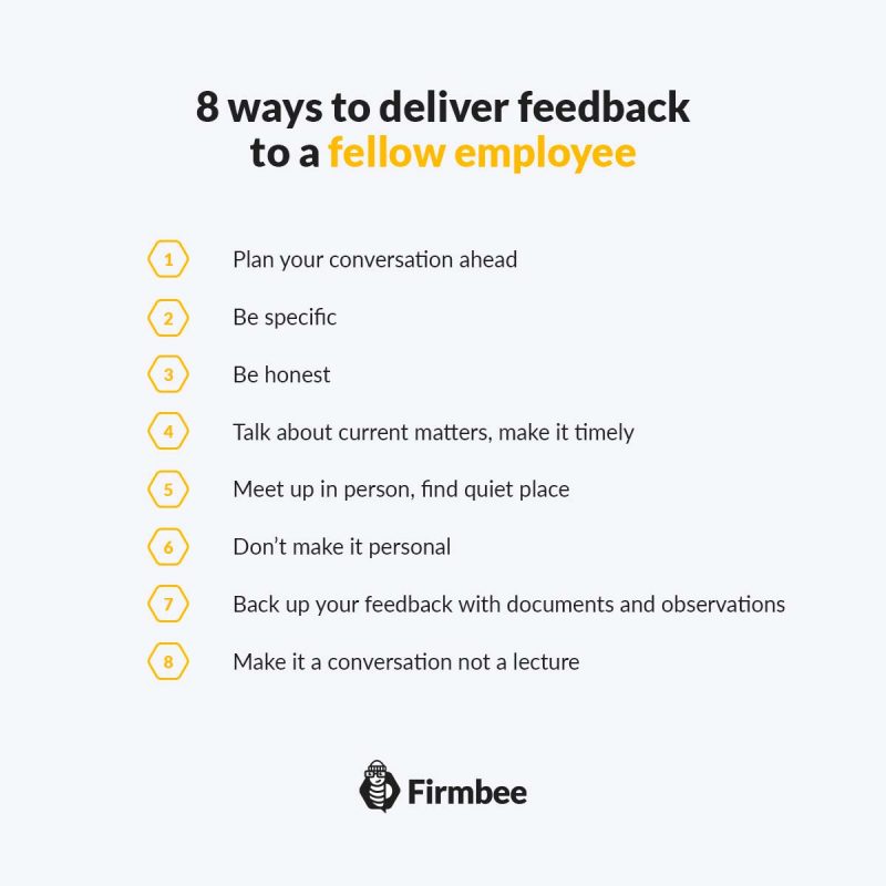 How to provide constructive feedback