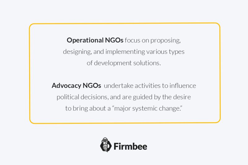 what is an ngo company
