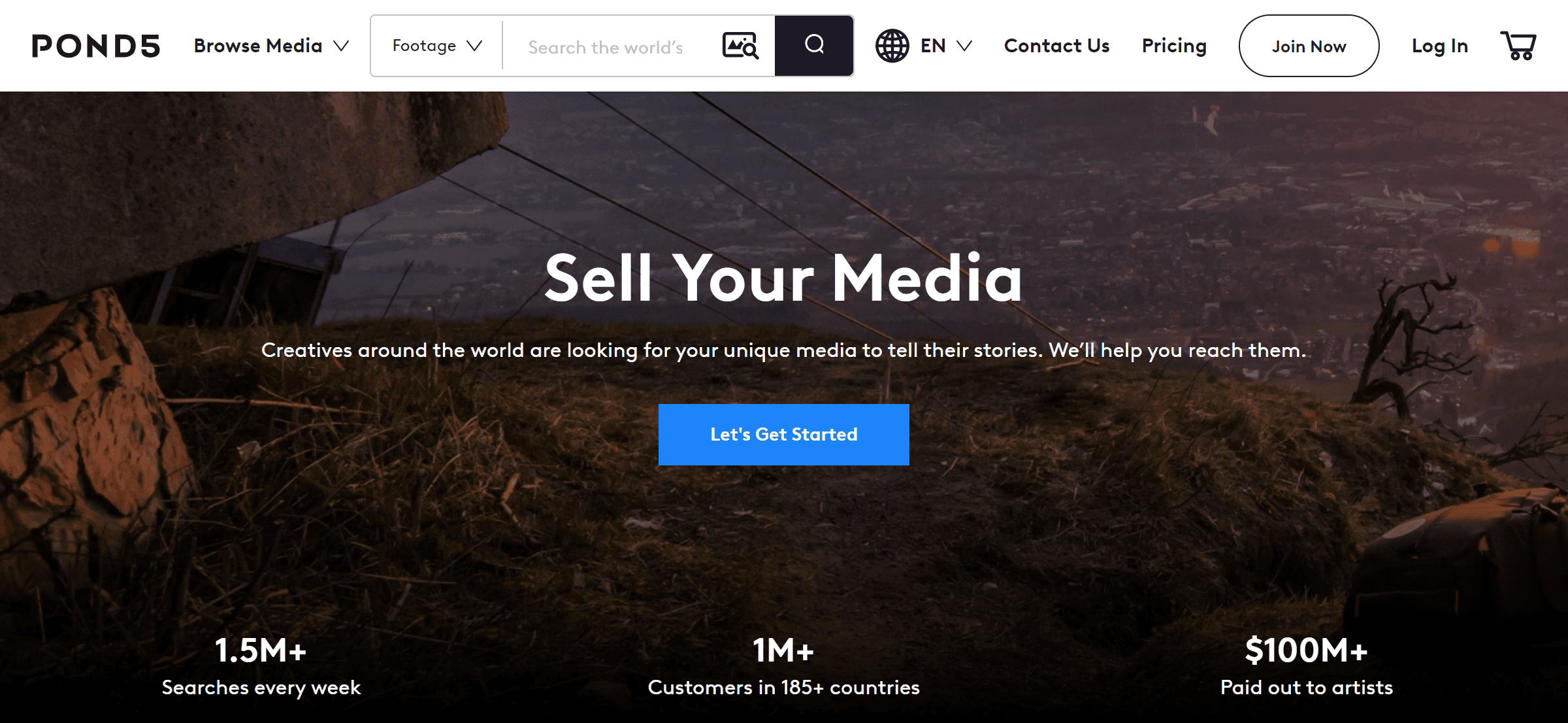 Pond5 - sell stock videos online