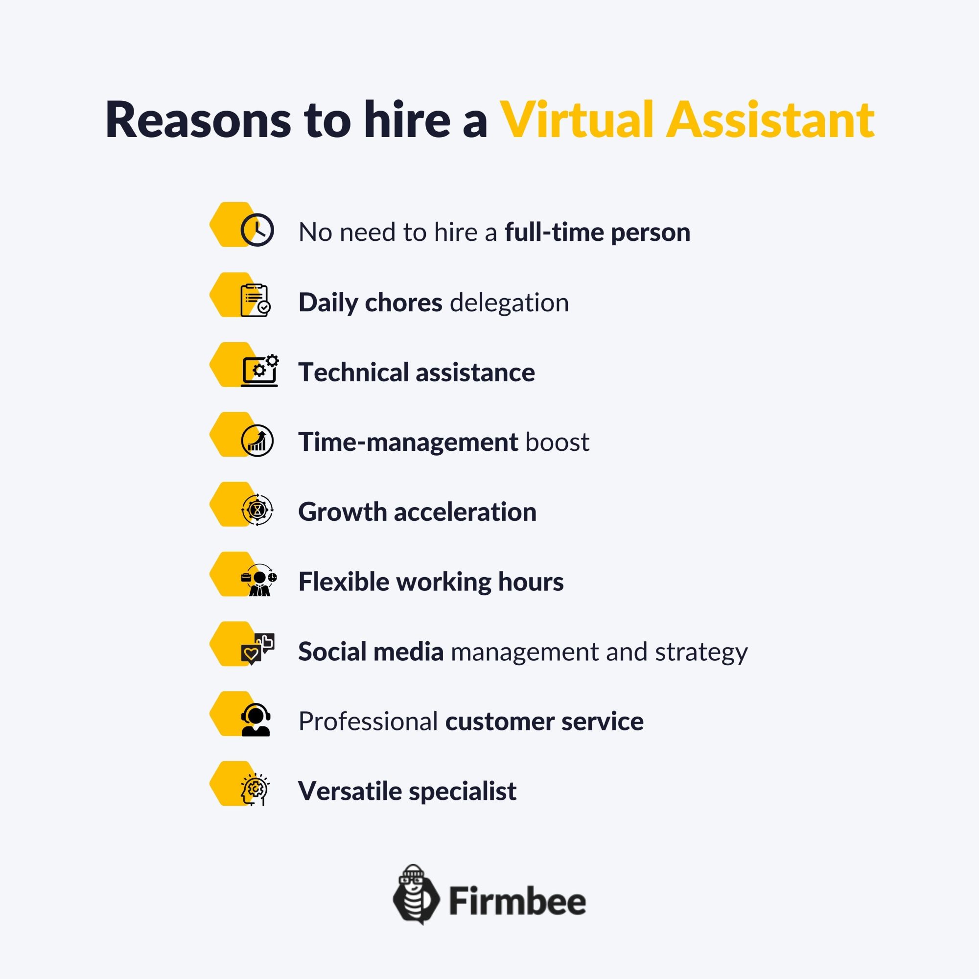 11 Reasons To Hire A Virtual Assistant In Your Business Firmbee 9745