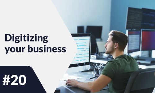 Jak tworzyć aplikacje biznesowe i strony internetowe przy pomocy AI? | Transformacja cyfrowa biznesu #20 Szablon Digitizing your business 19