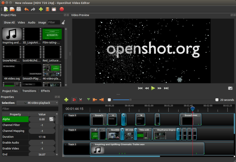 Najlepsze narzędzia do tworzenia kursów online - OpenShot