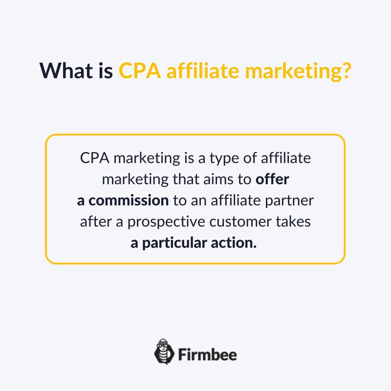 cpa affiliate marketing