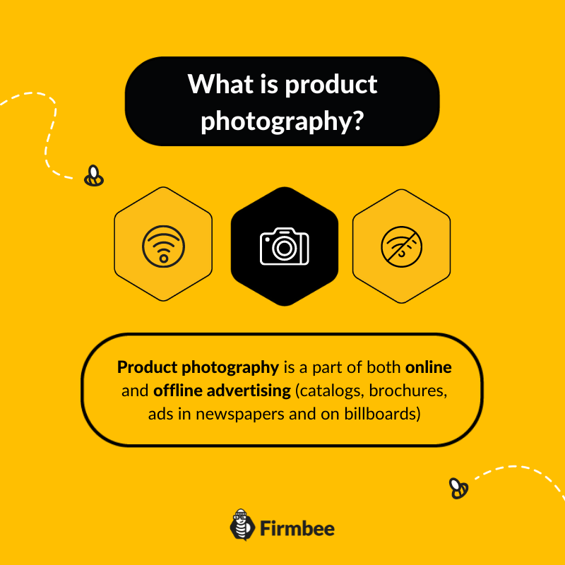 What is product photography infographic