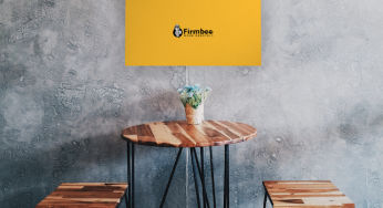 Hanging poster mockup
