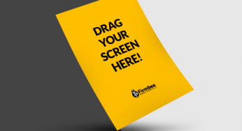 A4 Paper Presentation PSD Mockup