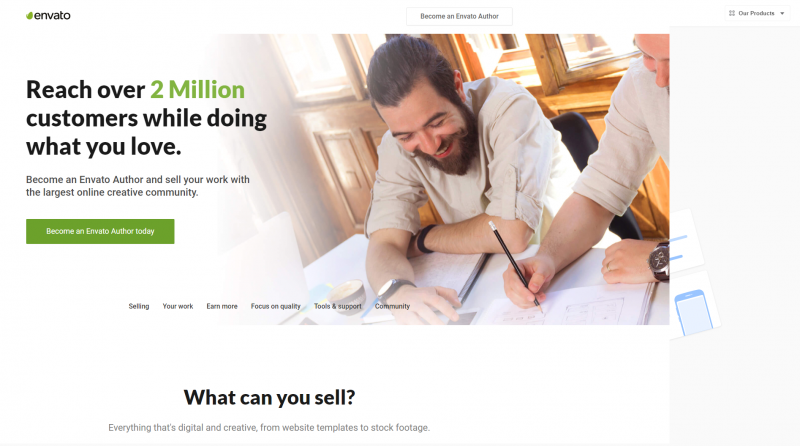 How to make money on Envato Market? envato what can you sell