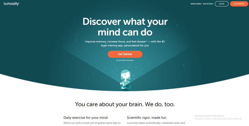 apps to improve concentration - lumosity