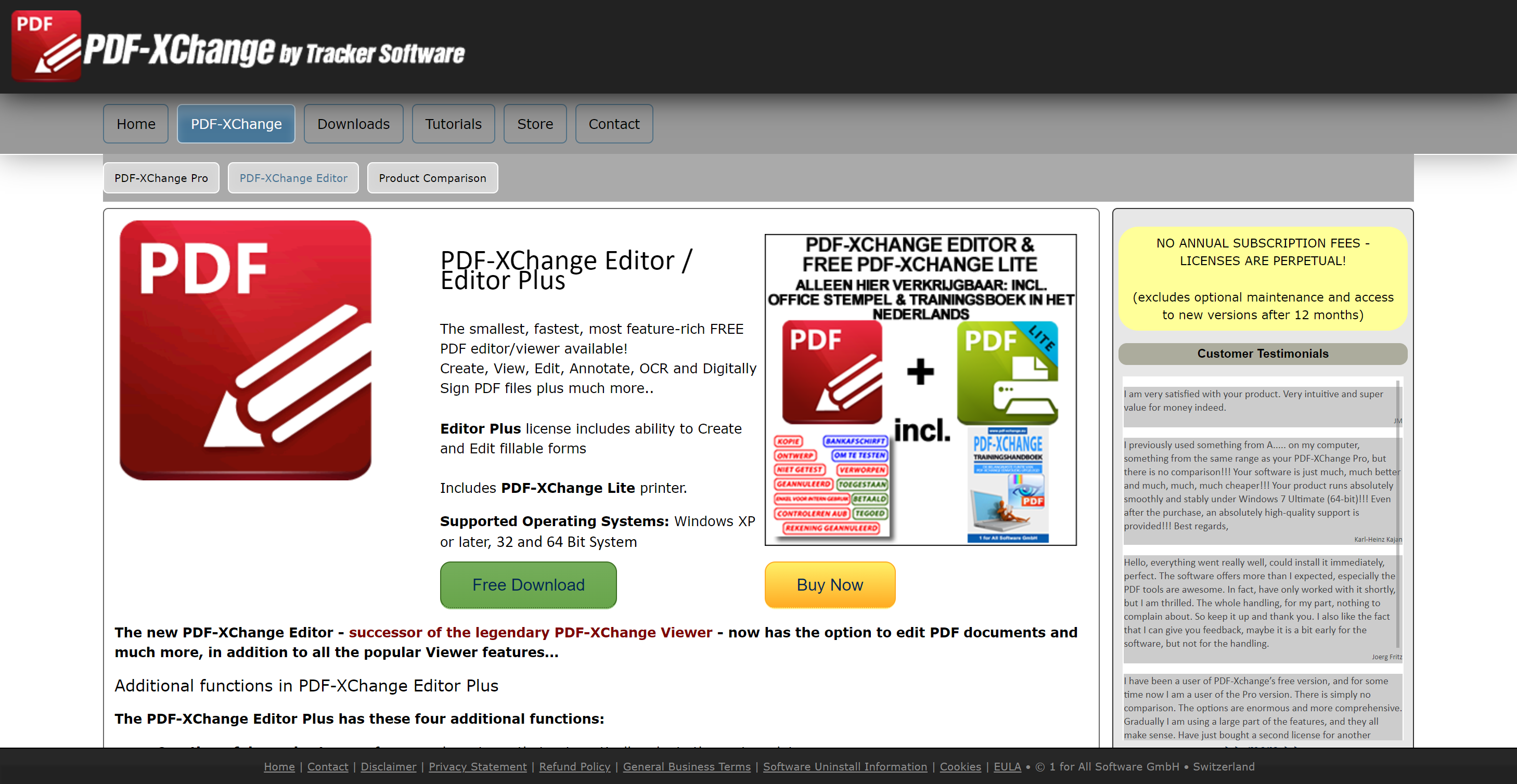 PDF-XChange Editor edytor pdf