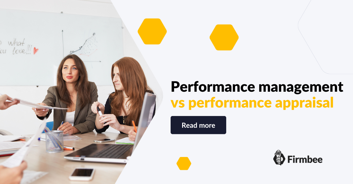 Performance Management Vs Performance Appraisal. Key Differences | Firmbee