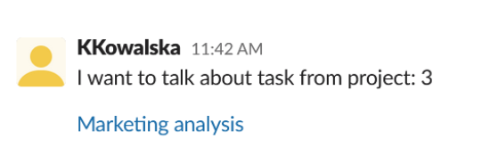 Slack integration slack3