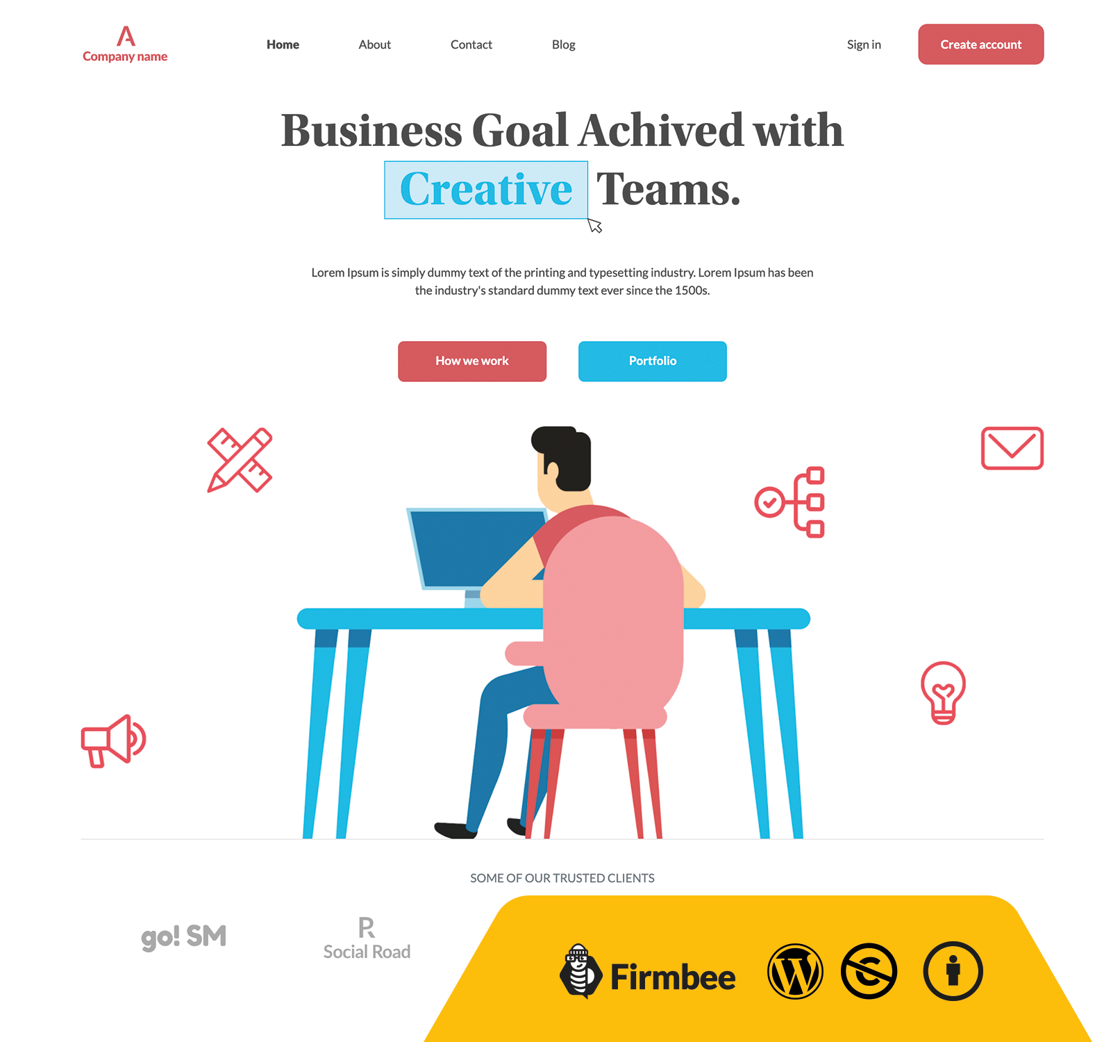 blue-and-red-business-wordpress-theme-free-wordpress-template-firmbee