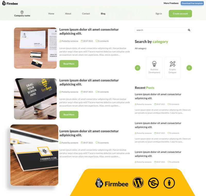 template_2_freebees_3_WP Green Job Board WordPress Theme