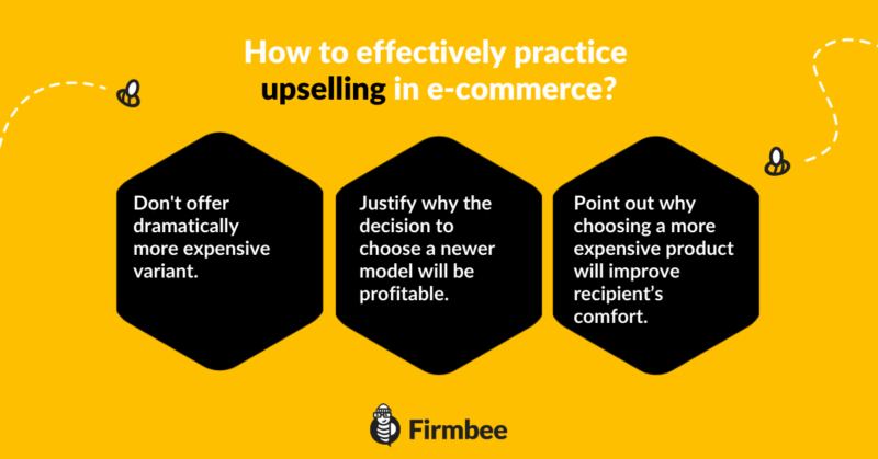 upselling infographic