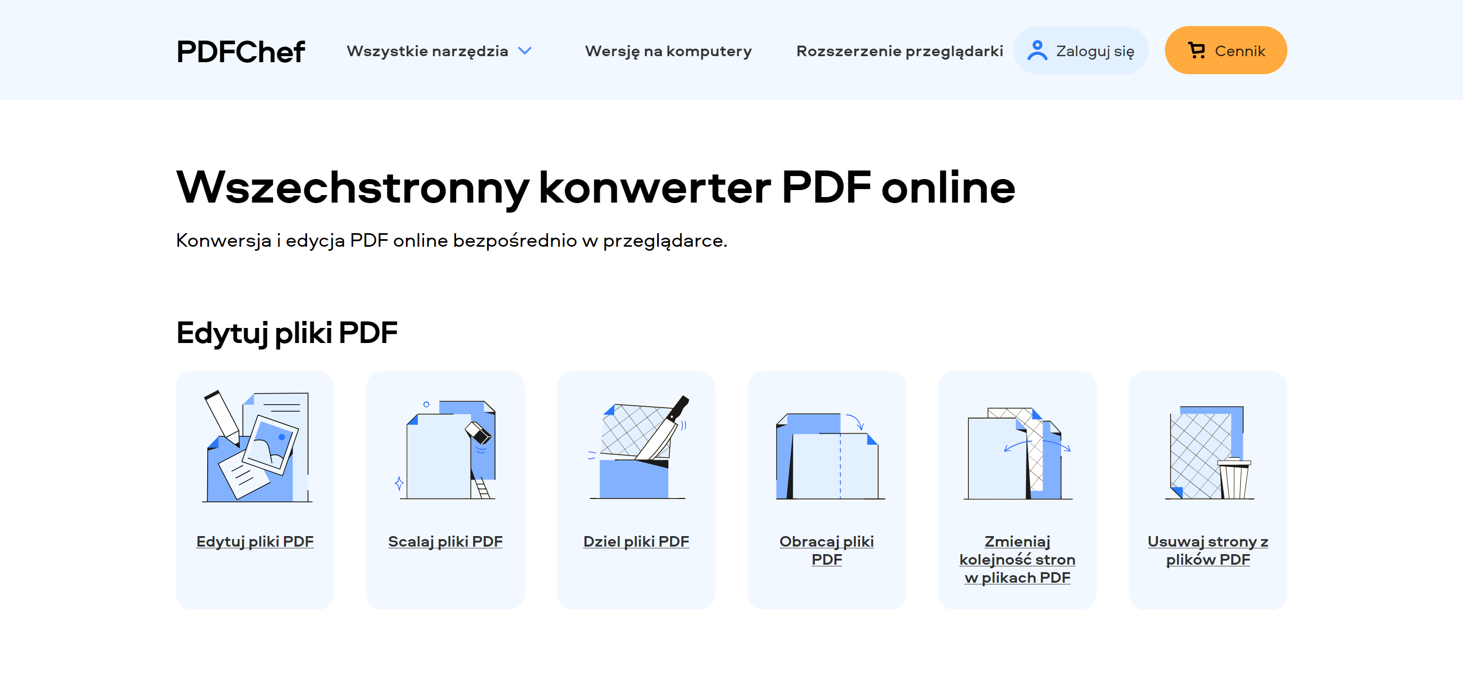 PDFChef edytor pdf